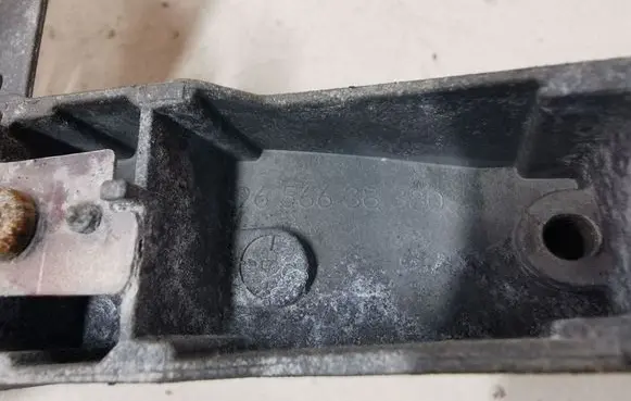 Citroen C4 I Front door exterior handle 9656638380