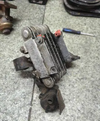 BMW 5 E39 Fuel cooler (radiator) 1659853 7792140