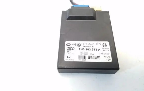 Volkswagen PASSAT B7 Auxiliary heating control unit/module 7N0963513A