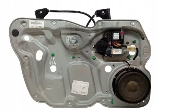 Volkswagen Touran I Front window lifting mechanism without motor 1T0959701B