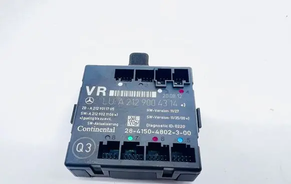 Mercedes-Benz C W204 Door control unit/module A2129004314 A2129021106 A2129011705