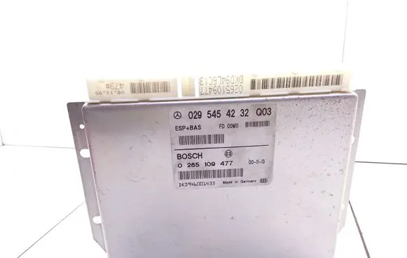 Mercedes-Benz A W168 ESP (stability system) control unit 0295454232 0265109477