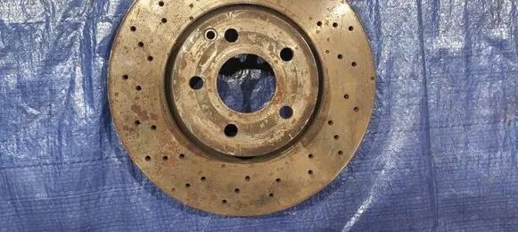 Mercedes-Benz E C207 W207 Front brake disc A0004213012