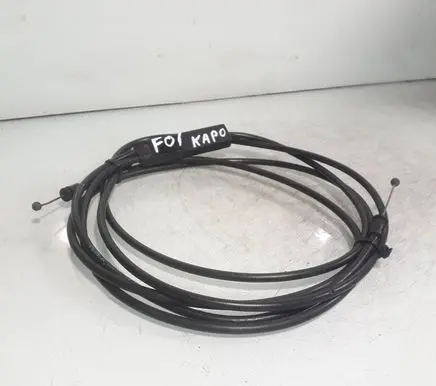 BMW 7 F01 F02 F03 F04 Engine bonnet/hood lock release cable 7255801