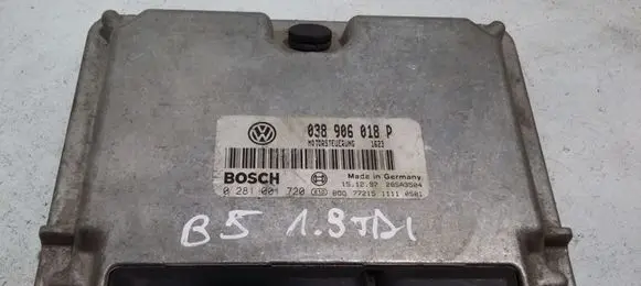 Volkswagen PASSAT B5 Engine control unit/module 038906018P 0281001720
