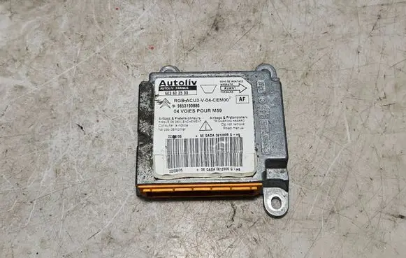 Citroen Berlingo Airbag control unit/module 9653190880