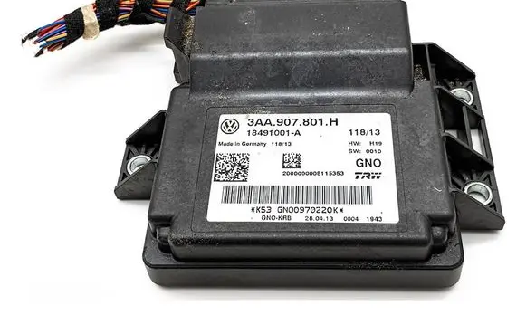 Volkswagen Sharan Brake system control unit/module 3AA907801H