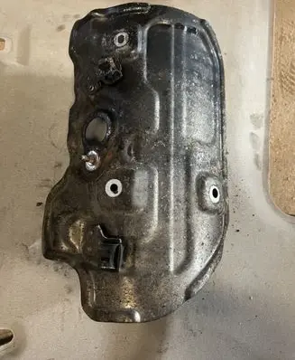 Nissan Qashqai Exhaust heat shield 