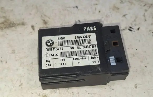 BMW X1 E84 Seat control module 6926435 00401154A3 004947997