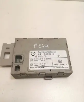 Mercedes-Benz E W211 Gateway control module A2115408545