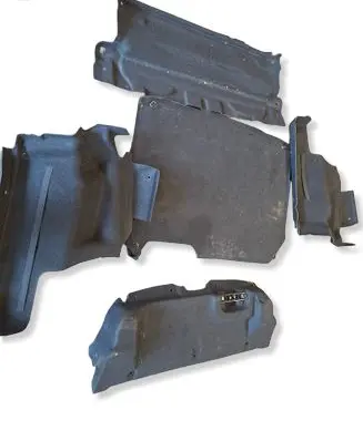 Peugeot 207 CC Trunk/boot mat liner 