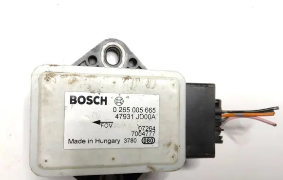 Nissan Qashqai ESP acceleration yaw rate sensor 0265005665 1275100464 47931JD00A
