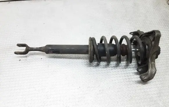 Front shock absorber with coil spring