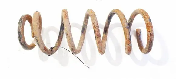Rear coil spring