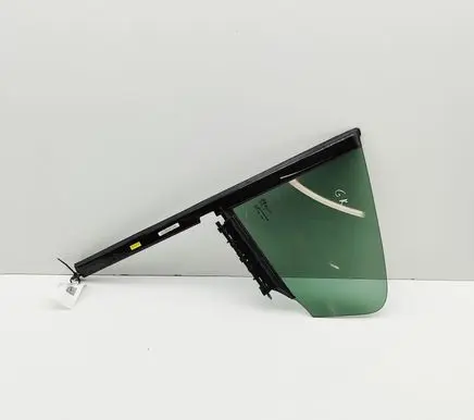 Rear vent window glass