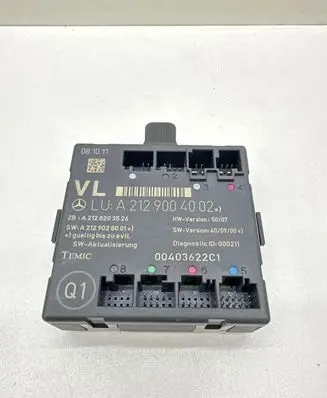 Mercedes-Benz C W204 Door control unit/module A2129004002 A2128203526