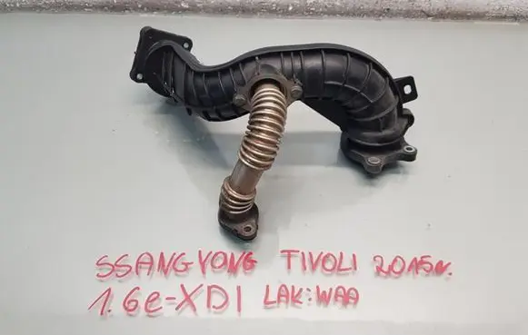 SsangYong Tivoli Turbo air intake inlet pipe/hose A6731400104
