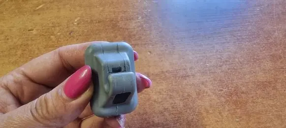 Sun visor clip/hook/bracket