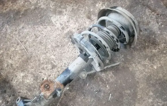Mercedes-Benz CLC CL203 Front shock absorber with coil spring A2033205430 824904554292