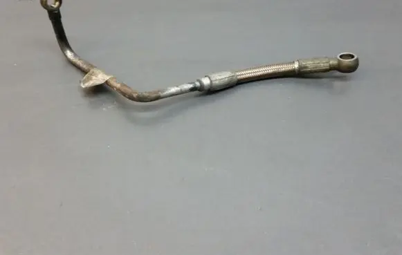 Fiat Croma Turbo turbocharger oiling pipe/hose 73501486