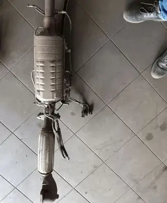 Mazda 3 II Catalyst/FAP/DPF particulate filter 