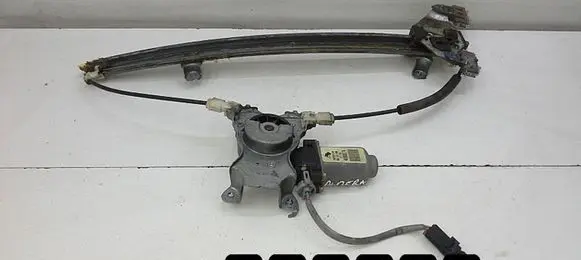 Front door window regulator with motor