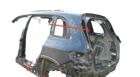 Mercedes-Benz EQB Rear quarter panel 