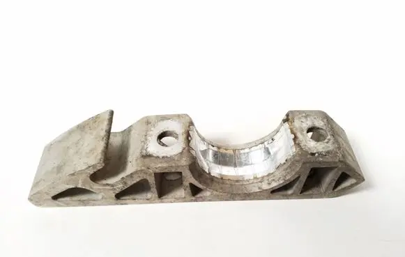 Volkswagen Touareg II Sway bar bush bracket, front 7L0411063B