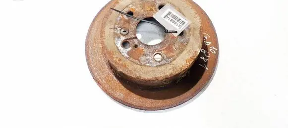 Toyota Avensis Verso Rear brake disc neventiliuojamas