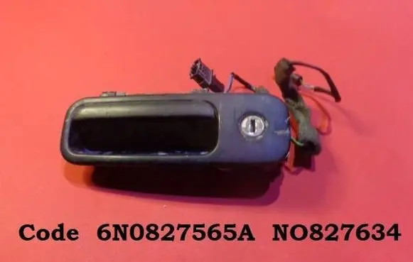 Volkswagen Sharan Tailgate/trunk/boot exterior handle 6N0827565A NO827634