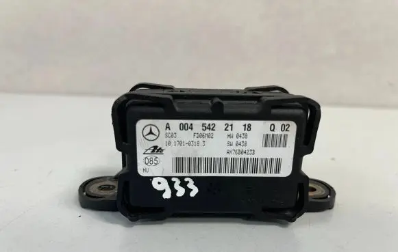Mercedes-Benz S W221 ESP acceleration yaw rate sensor A0045422118 10170103183