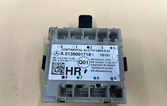 Mercedes-Benz E W213 Door control unit/module A2139001718 A2139027111 A2139011208