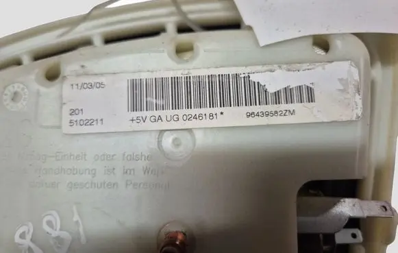 Peugeot 407 Seat airbag 96439582ZM