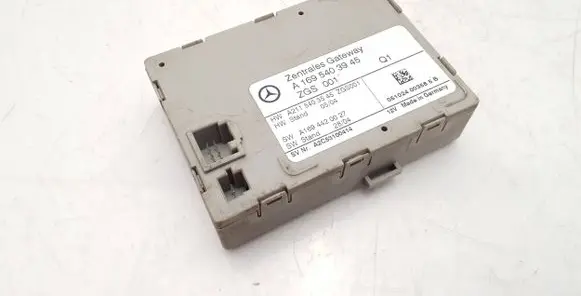 Mercedes-Benz A W169 Gateway control module A1694420027 A1695403945 A2115403545