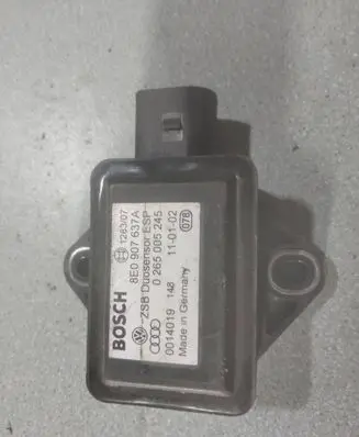 Audi A6 S6 C5 4B ESP acceleration yaw rate sensor 8E0907637A 0265005245 0014019