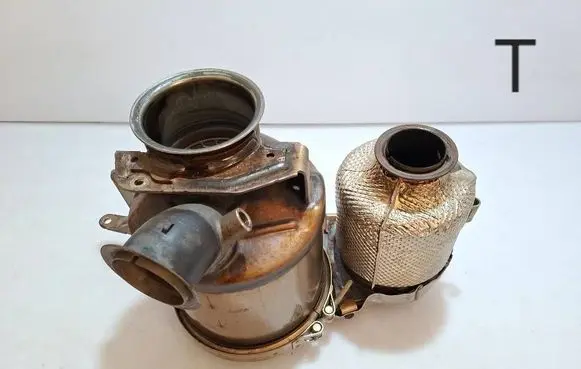 Volkswagen Golf VII Catalyst/FAP/DPF particulate filter 04L131723M 5Q0166AA 04L131601H