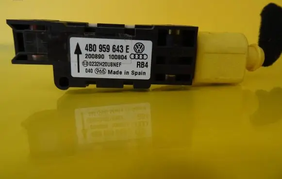 Airbag deployment crash/impact sensor