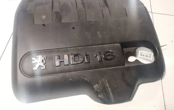 Peugeot 407 Engine cover (trim) 9657955780