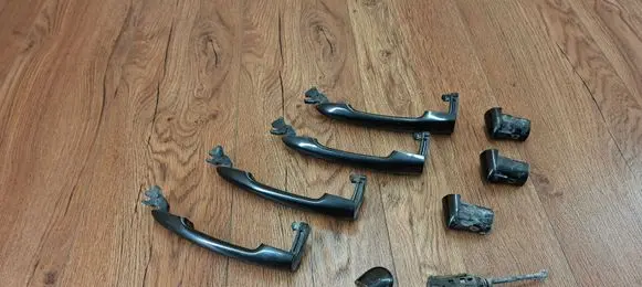 Renault Espace IV Front door exterior handle 7701472932