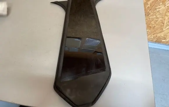 (B) pillar trim (top)