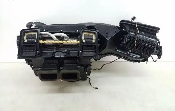 Interior heater climate box assembly