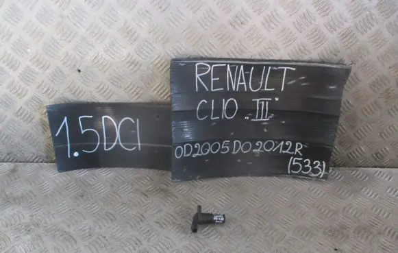 Renault Clio III Crankshaft speed sensor 
