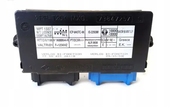 Renault Laguna I Comfort/convenience module 7700421261B