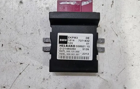 Fuel injection pump control unit/module