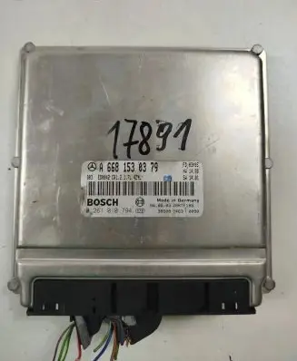 Mercedes-Benz A W168 Engine control unit/module A6681530379 0281010794