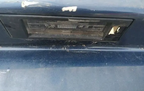 Opel Insignia A Number plate light