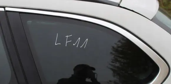 BMW 5 F10 F11 Rear side window