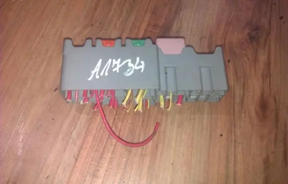 Renault Megane II Fuse box set