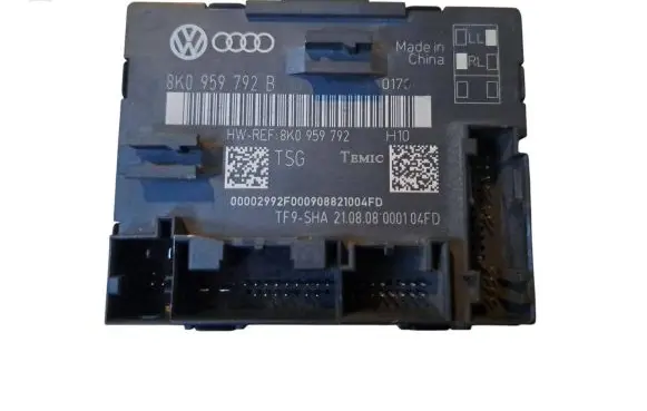 Audi A4 S4 B8 8K Door control unit/module 8K0959792B 8K0959792