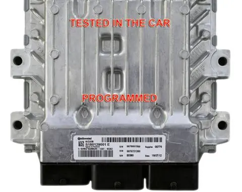 Fiat Ducato Engine control unit/module 9676721380 9679061580 S180129001E
